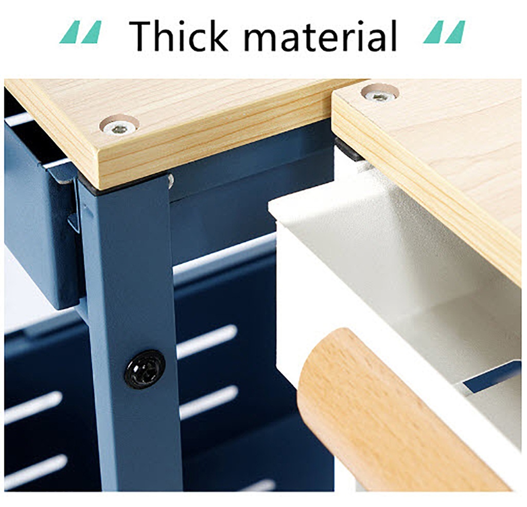 Organizador con cajon para cocina ideal bajo mesada Negro