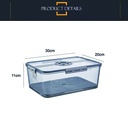 Organizador de Refrigerador hermetico fecha 32.5*22.5*11