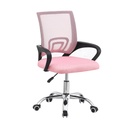 Silla de escritorio Sweden Rosa Pastel