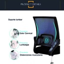 Silla de escritorio Sweden Rosa Pastel