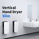 Seca manos vertical slim alto rendimiento 1750w Blanco