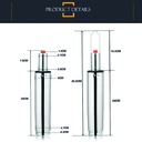 Silla de escritorio Iceland Blanco/Rosa