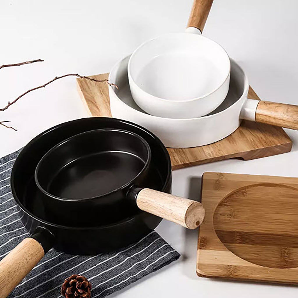 Cacerola Sarten Cerámico Grande Negro