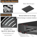 Estante esquinero aluminio Negro