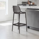 Banqueta Nantes interior exterior Negro