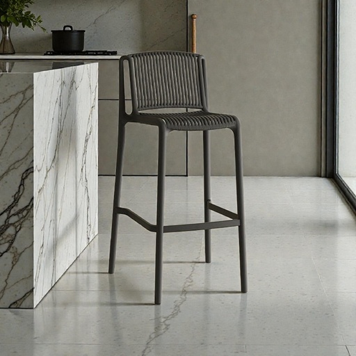 [DT2343N] Banqueta La Roche Negro