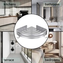 Estante esquinero aluminio Aluminio