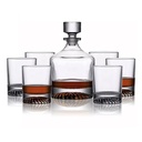 Decantador De Whisky + Vasos Set X 7 Piezas Exclusivo Mod 9