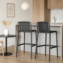 Banqueta La Roche Negro