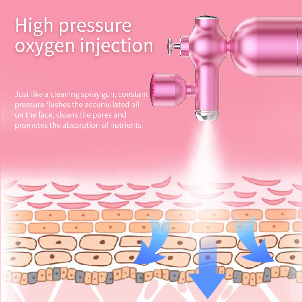 Hidratador inyector de oxigeno
