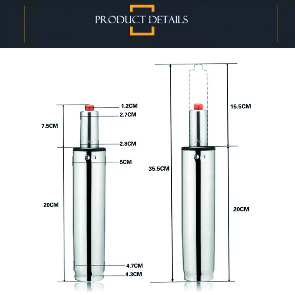 Silla de escritorio Icelan Blanco /Gris