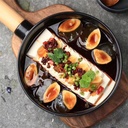 Cacerola sarten cerámico chico Negro