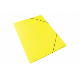 Carpeta con elastico - 309 premium unidad amarillo