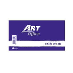 Block salida de caja ArtOffice unidad Libreta