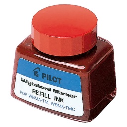 Tinta en frasco para marcador de Pizarra Pilot Rojo