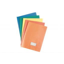 forros cuadernos pvc pack x 25 unidades amarillo