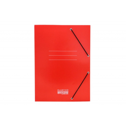 Carpeta con elastico - 307 unidad rojo
