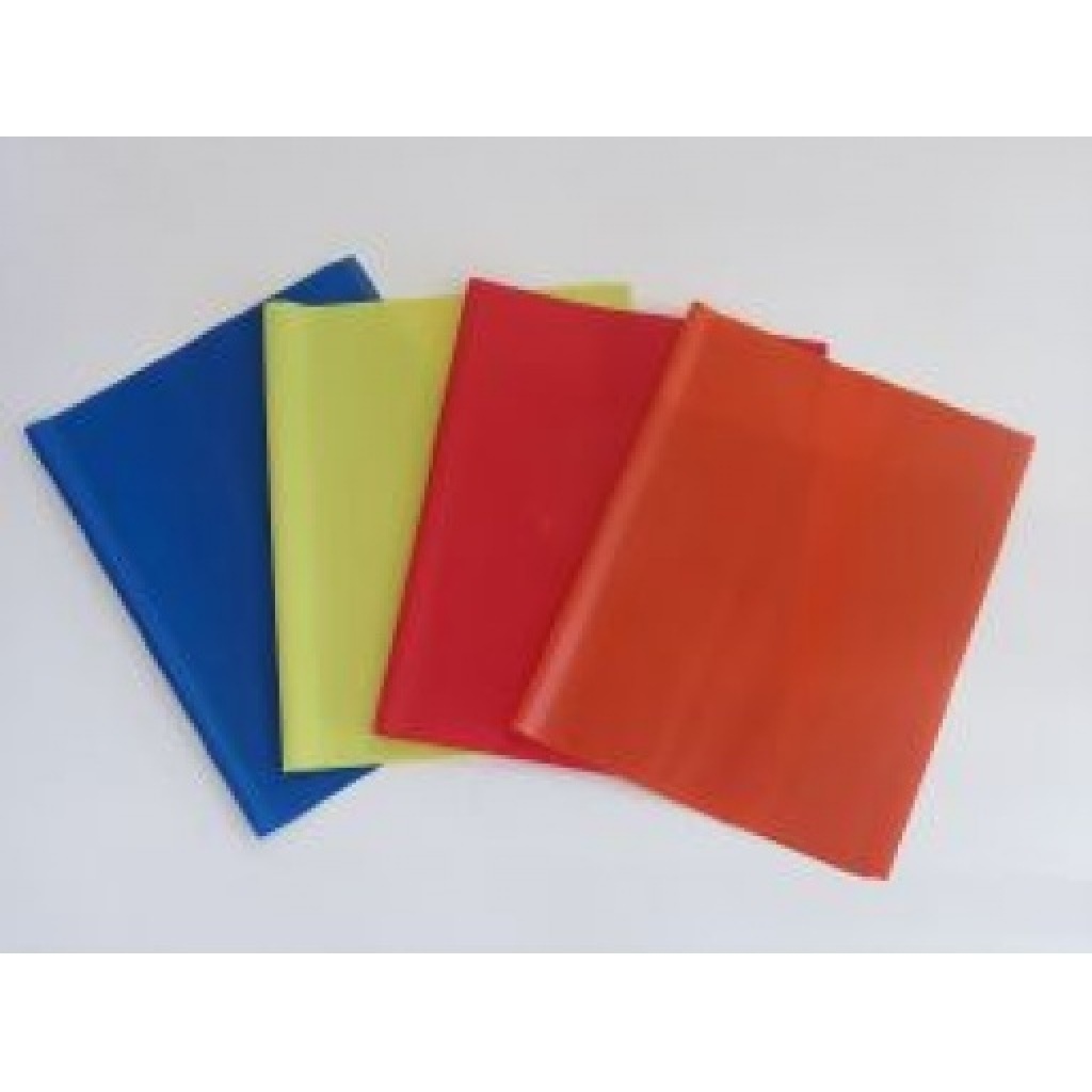 forros cuadernola pvc pack x10 unidades rojo